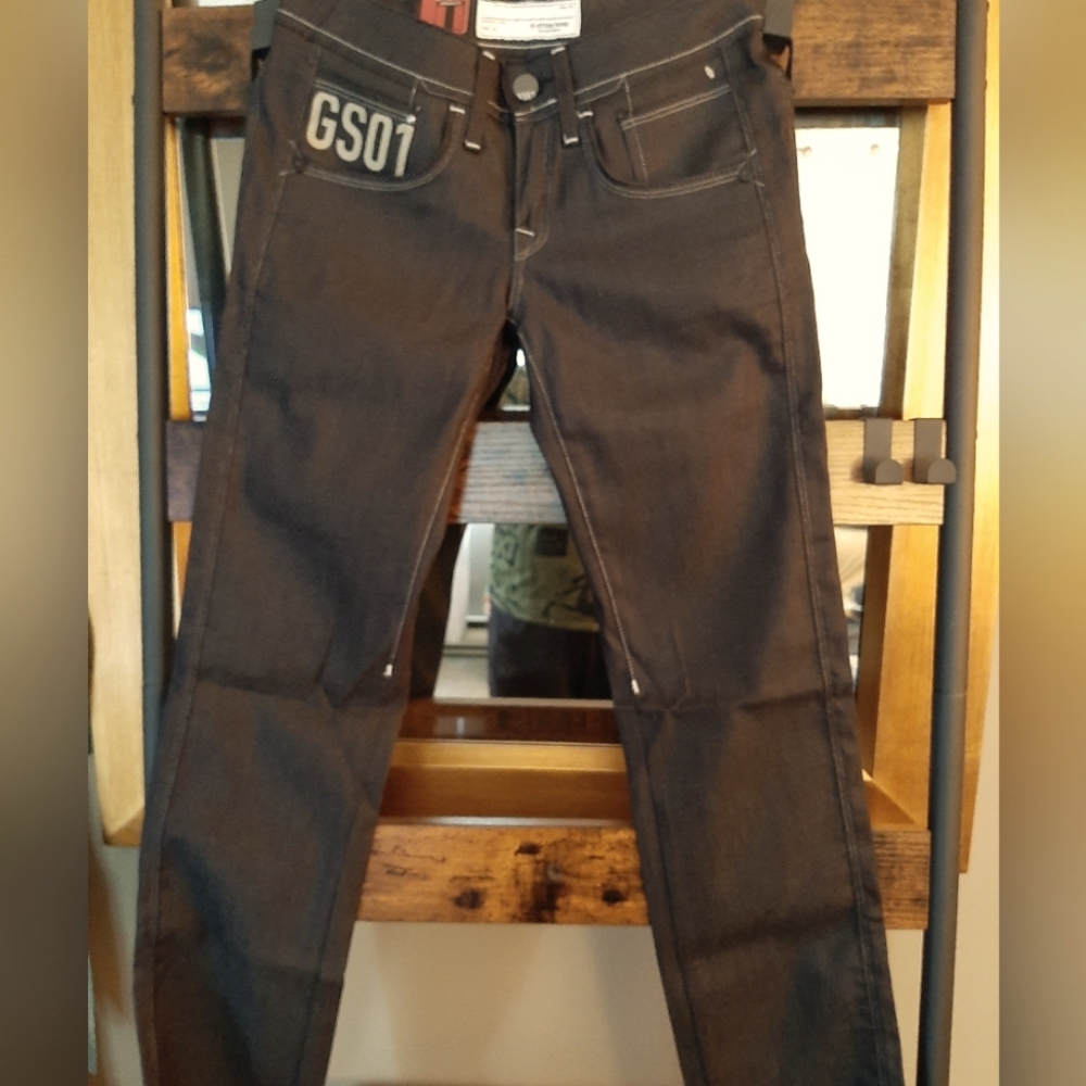 G-Star Raw 3301 straight fit comfort deepened denim W27 L34
